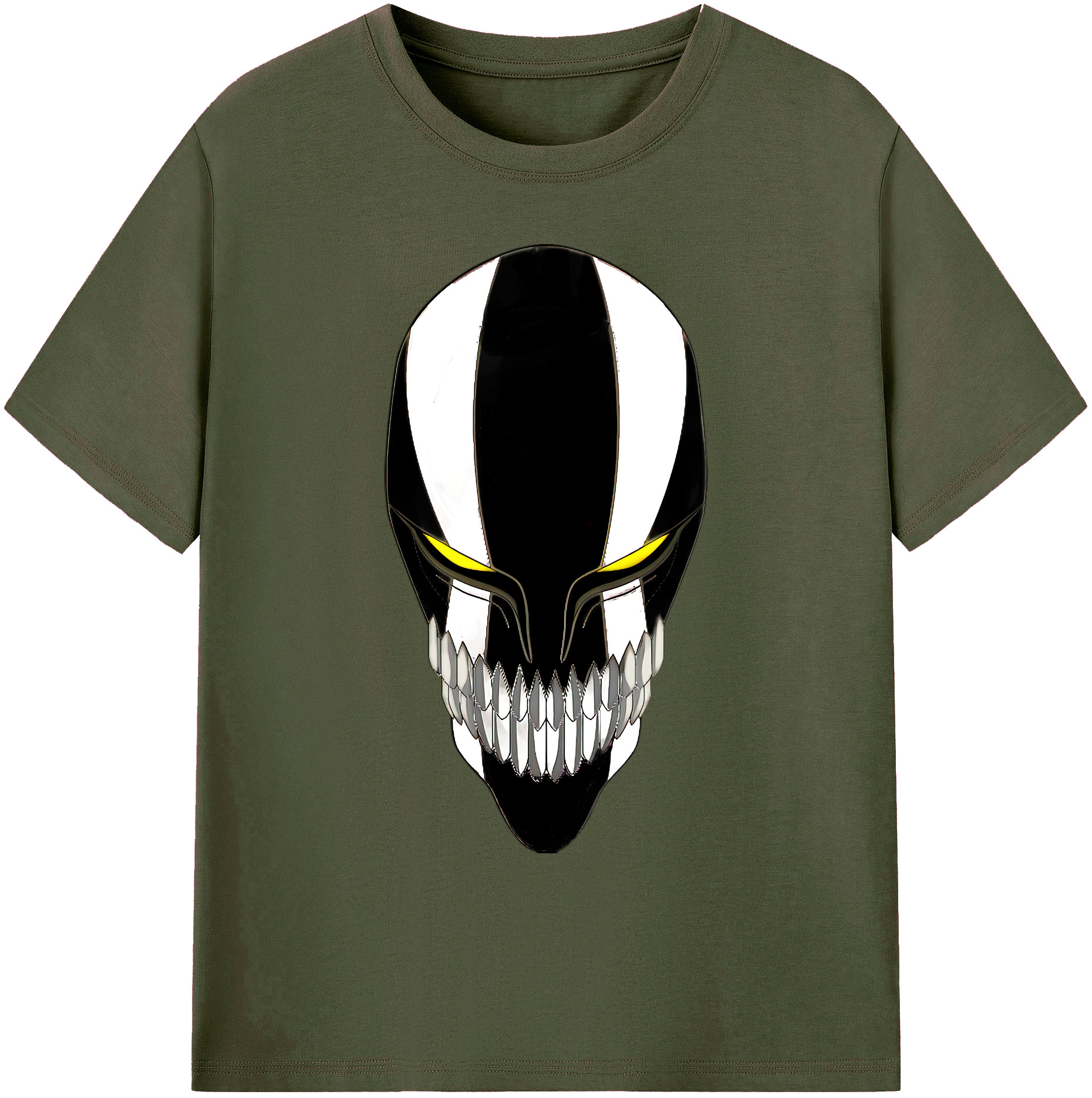 （画像用） ブリーチ 黒崎一護（くろさき いちご）BLEACH Kurosaki Ichigo 綿100％ メンズ半袖Tシャツ｜肌触りやわらか＆通気性